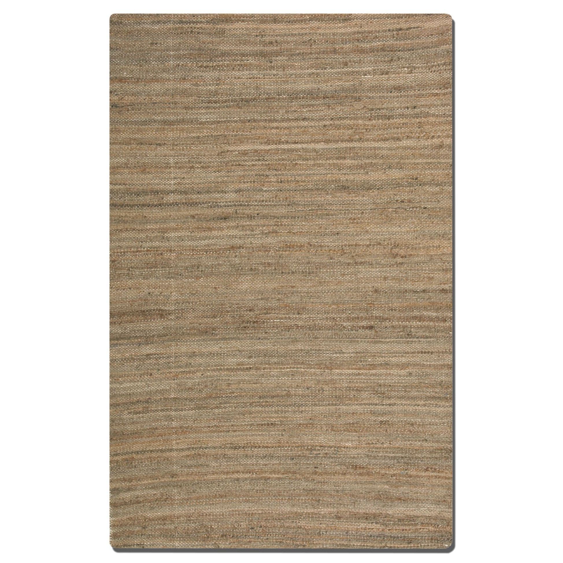 Aruba Camel Brown Jute Rug (5 X 8)