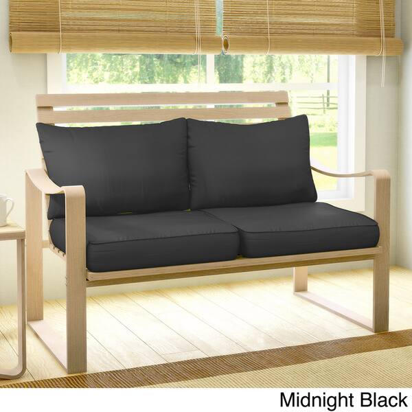 Shop Corliving Aquios Bentwood Sofa Free Shipping Today