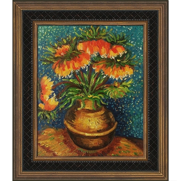 Vincent Van Gogh 'Crown Imperial Fritillaries in a Copper Vase' Hand ...