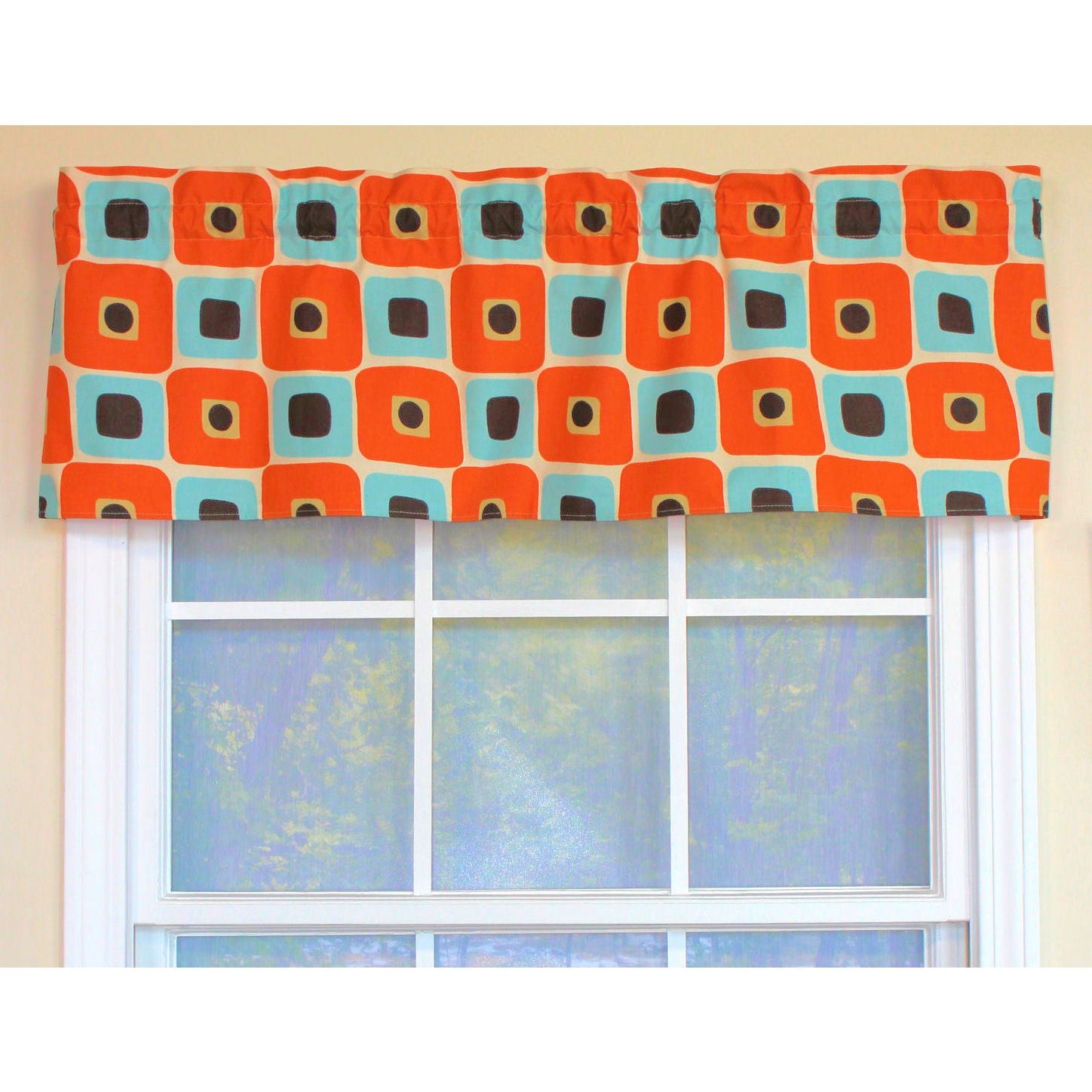 Illusions Sweet Potato Straight Window Valance