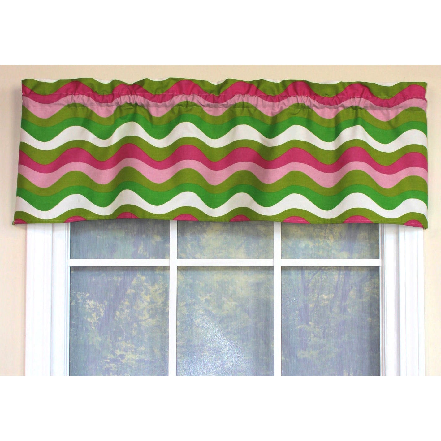 Candy Stripes Straight Window Valance