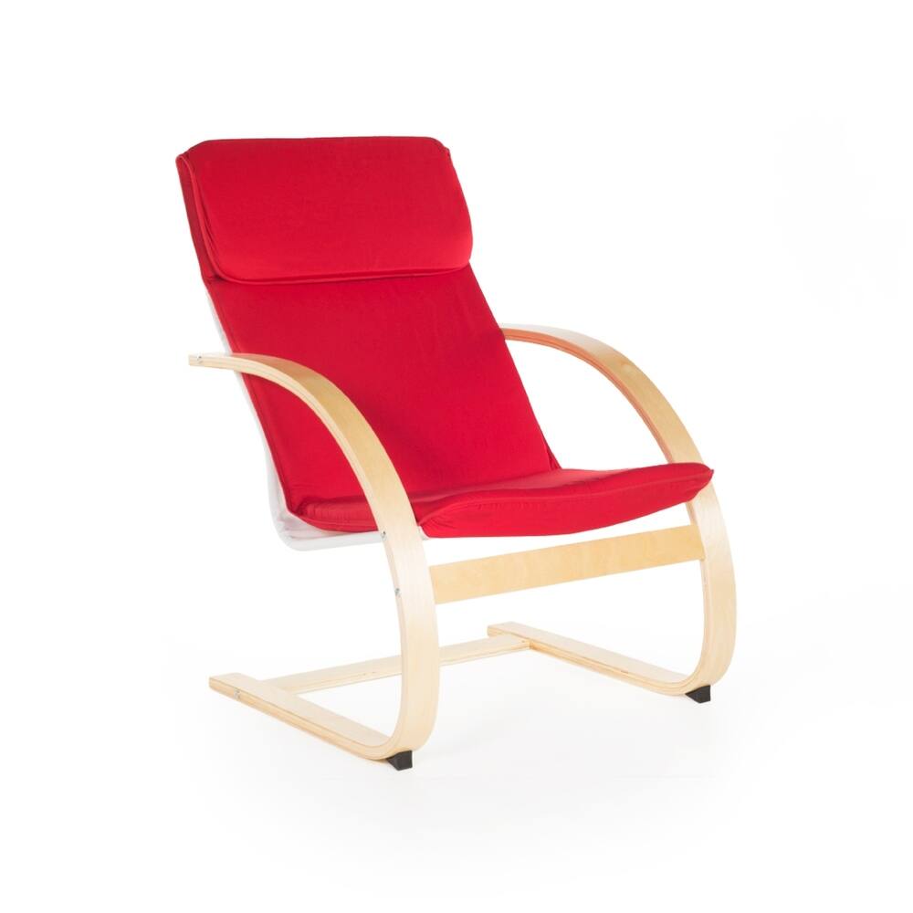 Guidecraft Teacher Rocker Red - Overstock - 9096745