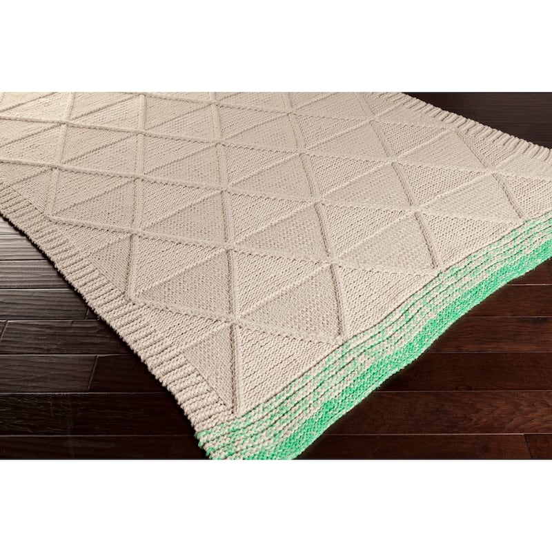 Pepper Hand-woven Braided Reversible Area Rug - 4' x 6' - 4' x 6'