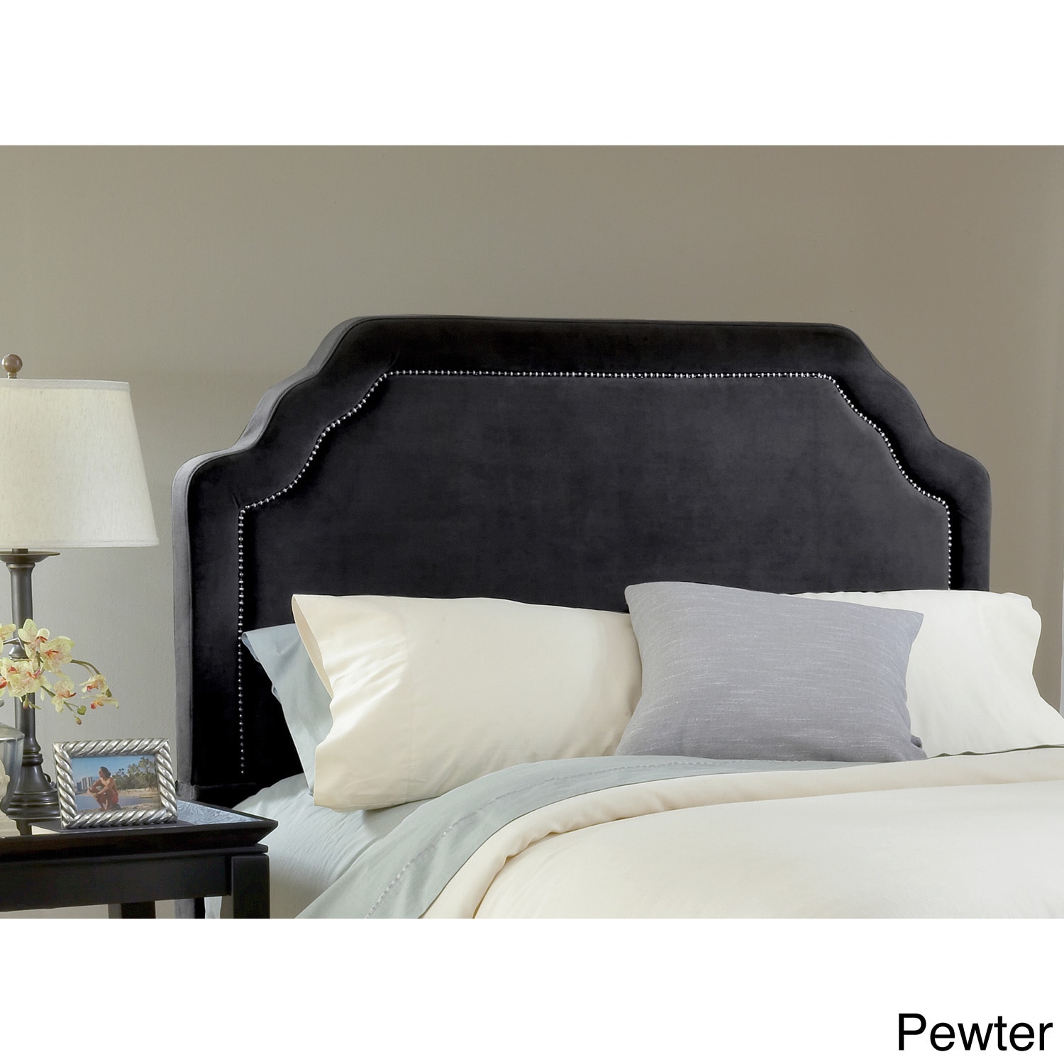 Hillsdale Carlyle Headboard Grey Size Queen