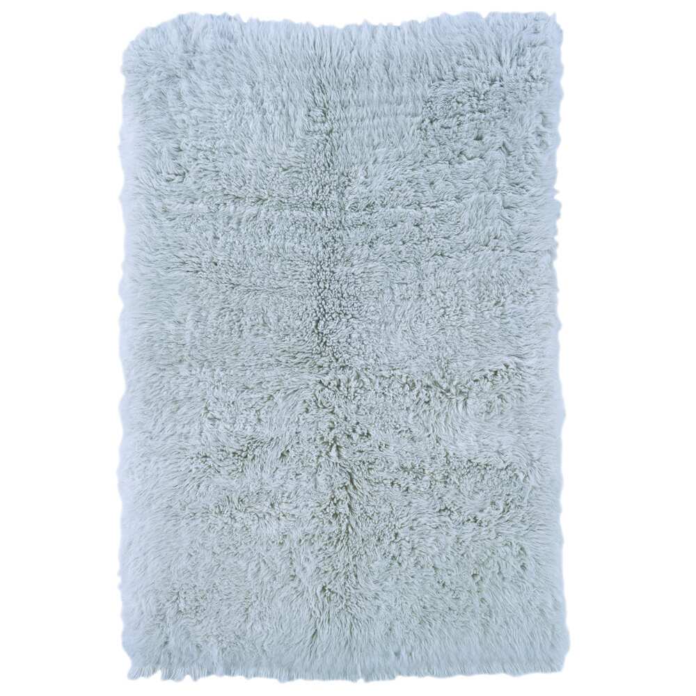 Flokati Heavy Pastel Blue Rug (5 X 8)