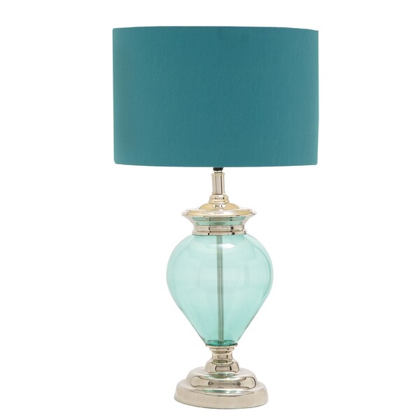 Casa Cortes Sea Glass 28-inch Handcrafted Table Lamp