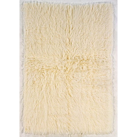 Flokati Ultra Heavy Natural Wool Rug
