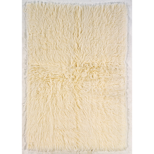 Flokati Extreme Heavy Natural Rug (3 X 5)