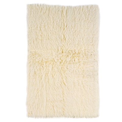 Linon Flokati Heavy Natural Rug (2' x 8') - 2' x 8'