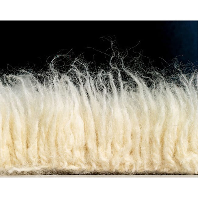 Linon Flokati Heavy Natural Rug (2' x 8') - 2' x 8'