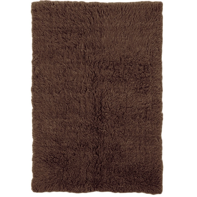 Flokati Heavy Cocoa Rug (2 X 8)