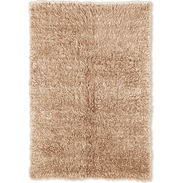 Oh Home Flokati Heavy Tan Rug (5 x 8)