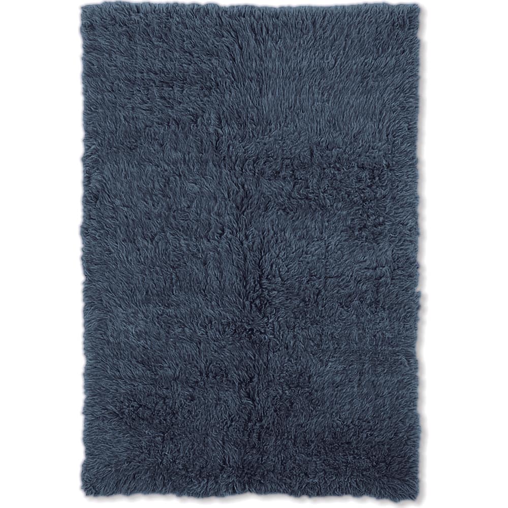 Linon Flokati Wool Thick Area Rug