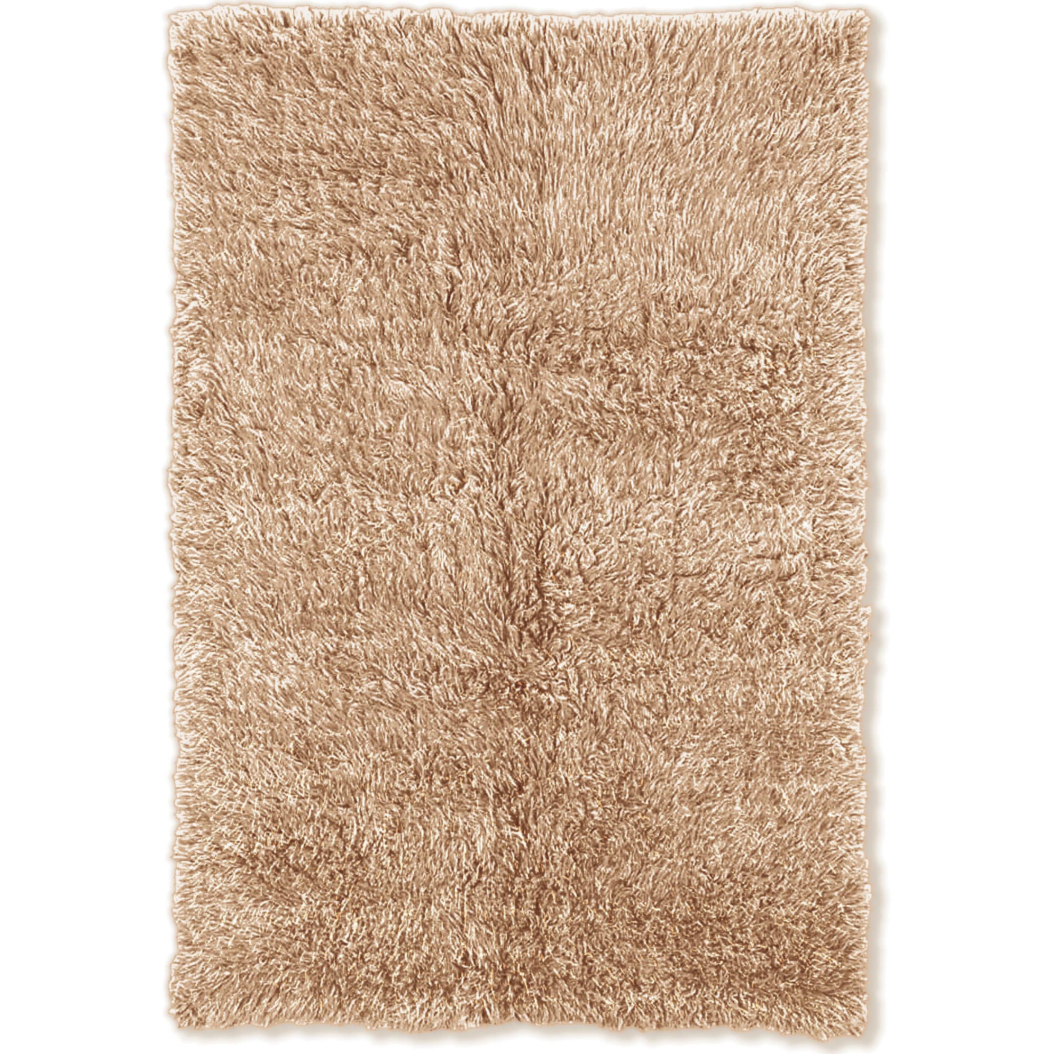 Flokati Heavy Tan Rug (8 X 10)