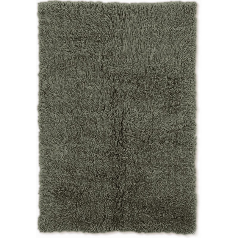 Flokati Super Heavy Olive Rug (3 X 5)