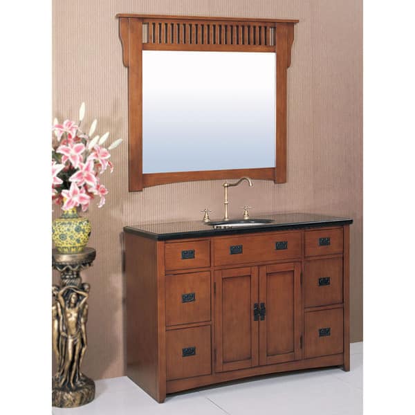 craftsman bathroom cabinets