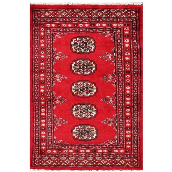 Handmade Bokhara Wool Rug (Pakistan) - 2' x 3'