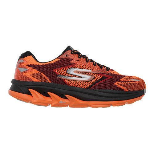 Mens Skechers GOrun Ultra Road Orange/Black   Shopping