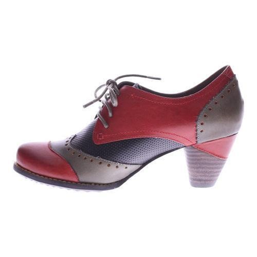 Women's L'Artiste by Spring Step Bardot Bootie Red Multi ...