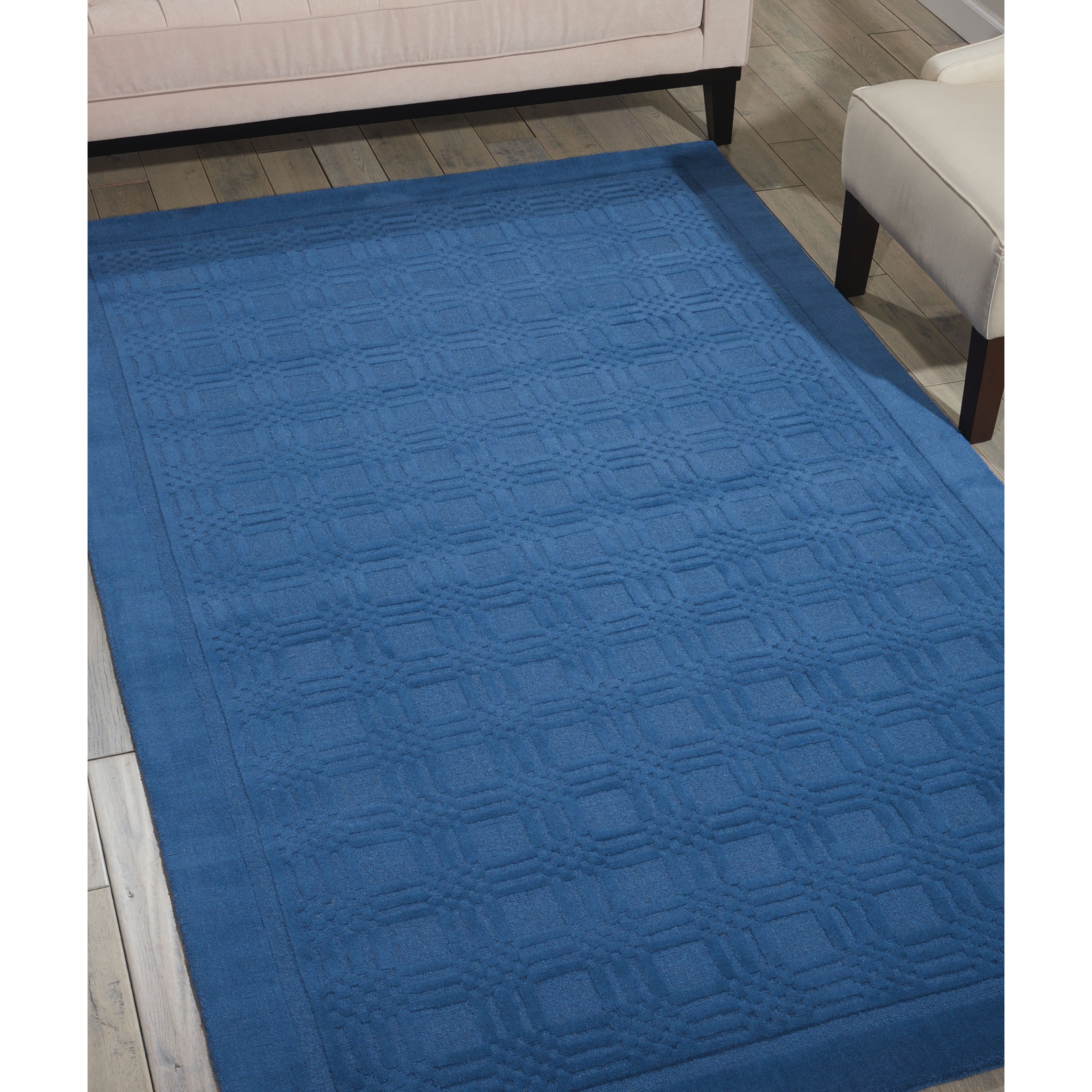 Nourison Westport Blue Rug (5 X 8)