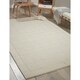 preview thumbnail 8 of 40, Nourison Westport Solid Geometric Area Rug 2'6" x 4' - Ivory