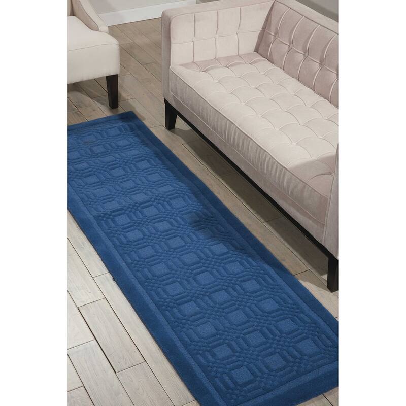 Nourison Westport Solid Geometric Area Rug