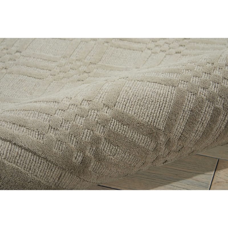 Nourison Westport Solid Geometric Area Rug