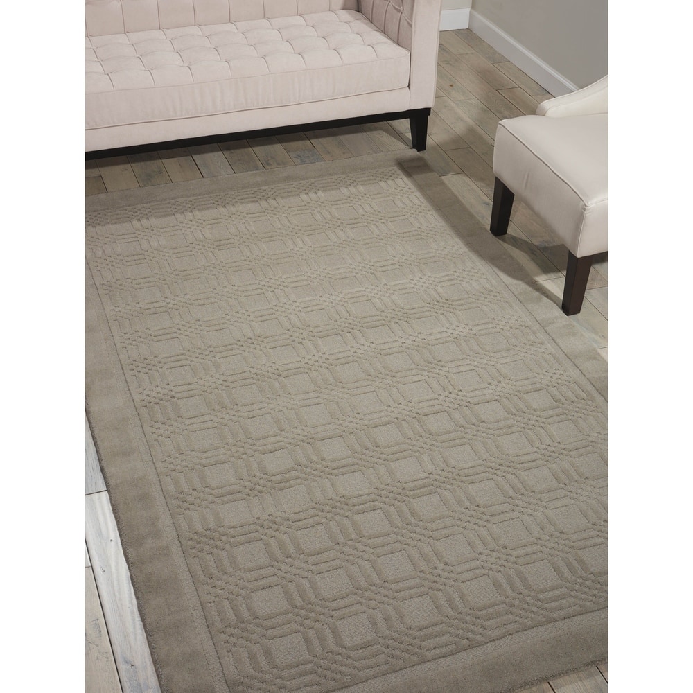 Nourison Westport Solid Geometric Area Rug