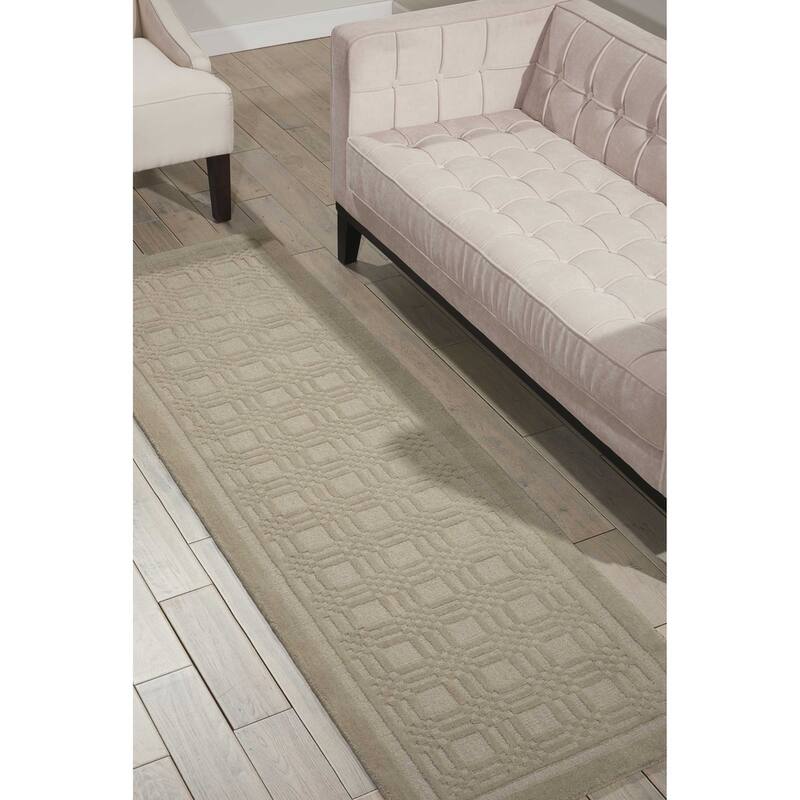 Nourison Westport Solid Geometric Area Rug