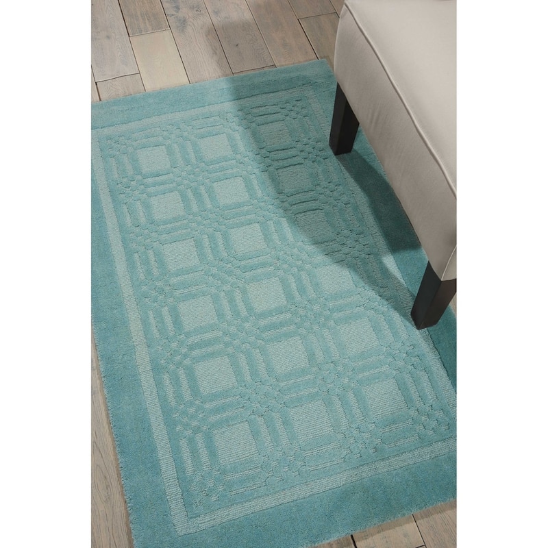 Nourison Westport Solid Geometric Area Rug