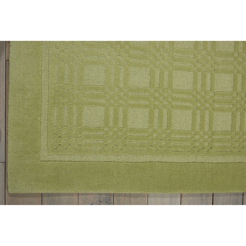 Nourison Westport Solid Geometric Area Rug
