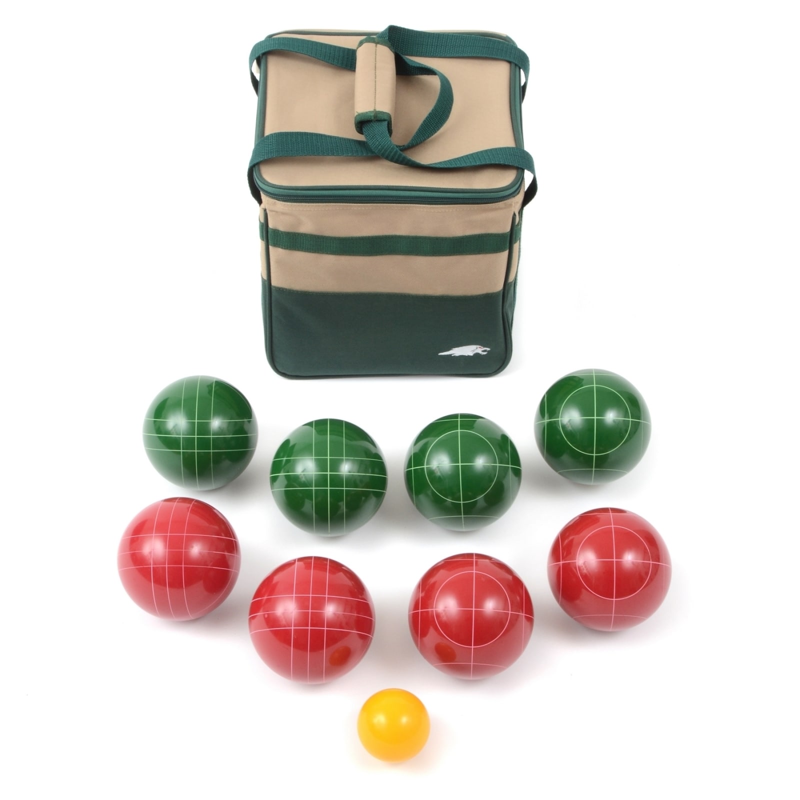 Lion Sports 100 Mm Backyard Resin Bocce Set In Pvc Carry Bag