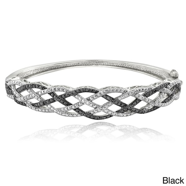 blue diamond bangle bracelet