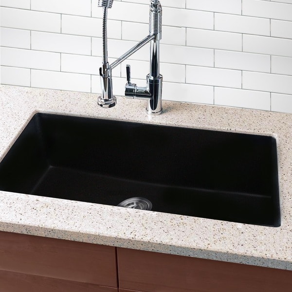 Shop Highpoint Collection Granite Composite 33 Inch Single