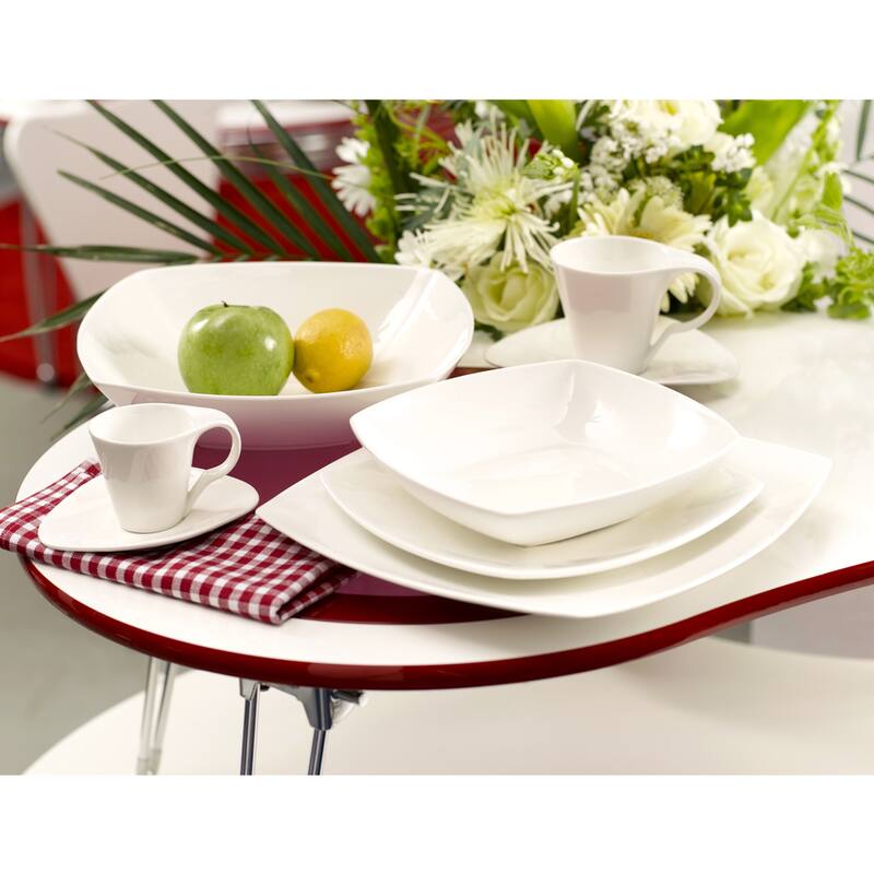 Red Vanilla Square Salad Plate 8" (Set of 6)