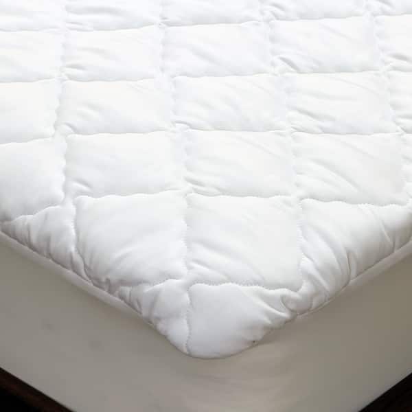slide 2 of 5, Tommy Bahama Triple Protection Stain Release Waterproof Mattress Pad California King