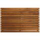 Bare Decor Zen Large Oiled Solid Teak Shower Mat