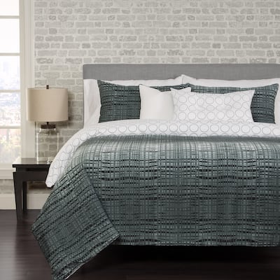 Interweave 4-piece Duvet Cover Set