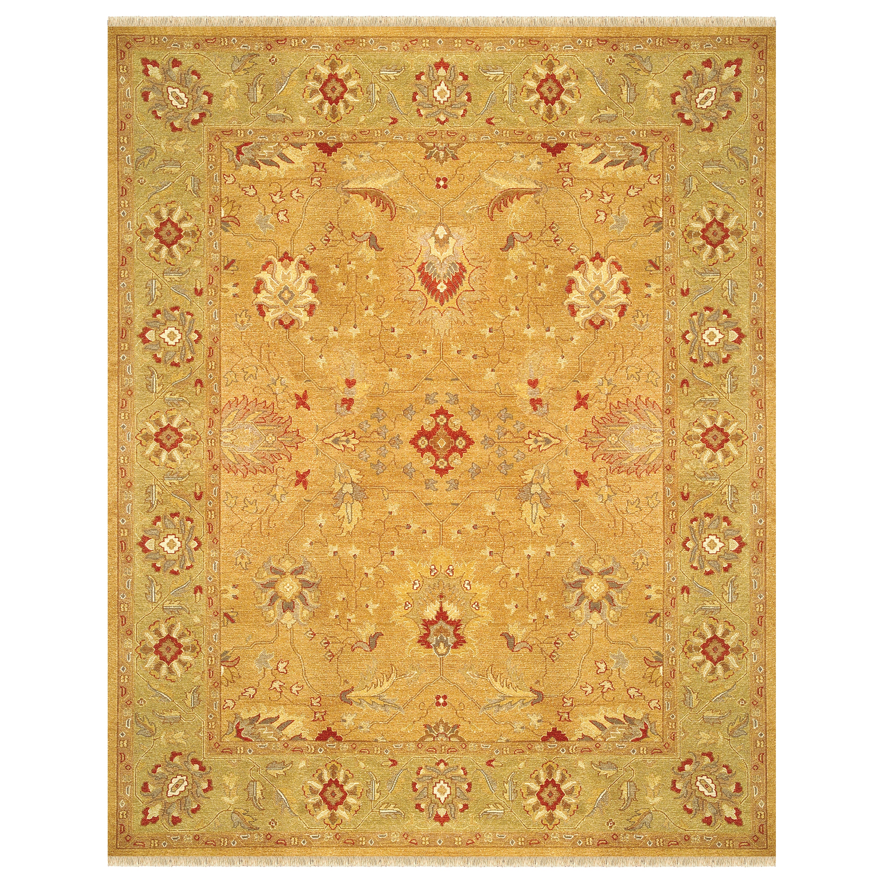 Silvia Copper Sage Rug (96 X 136)