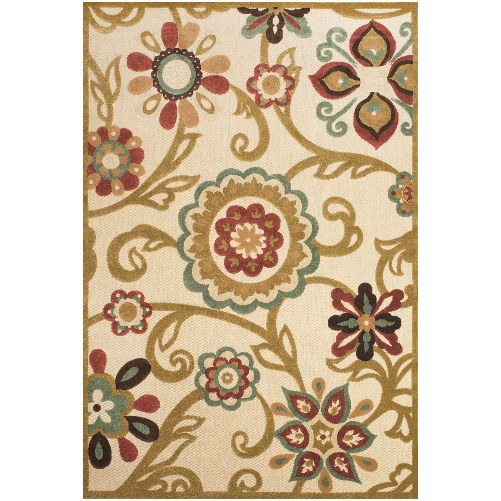 Uttur Sand Light Gold Rug (76 X 106)