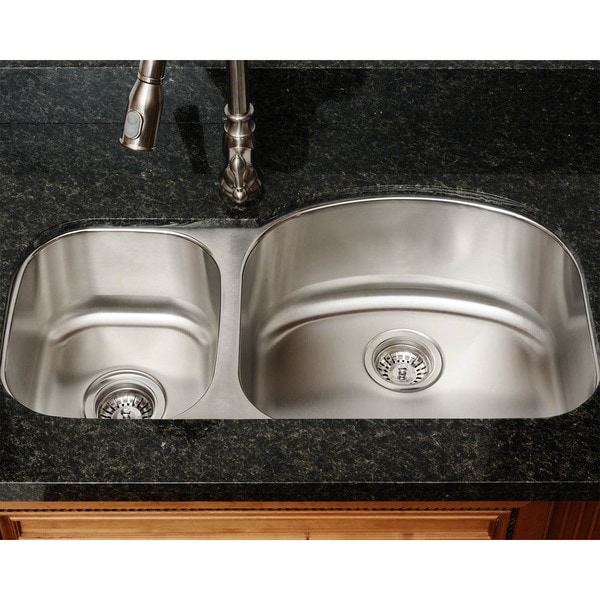 The Polaris Sinks PR1213 18 gauge Kitchen Ensemble