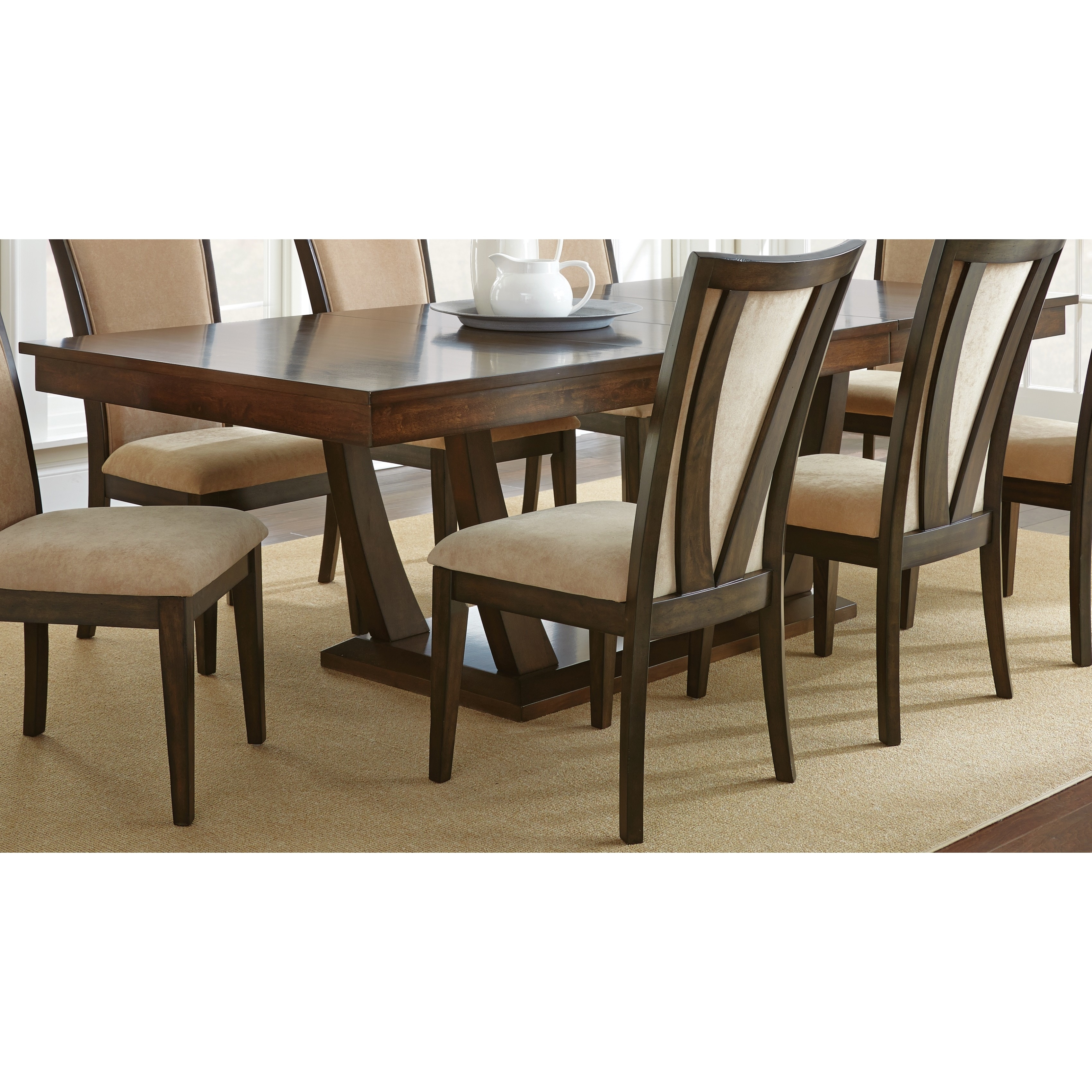 Greyson Living Gillian 8 Foot Pedestal Dining Table Gillian 8 Foot Pedestal Dining Table