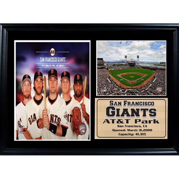 MLB 2014 San Francisco Giants Photo Stat Frame