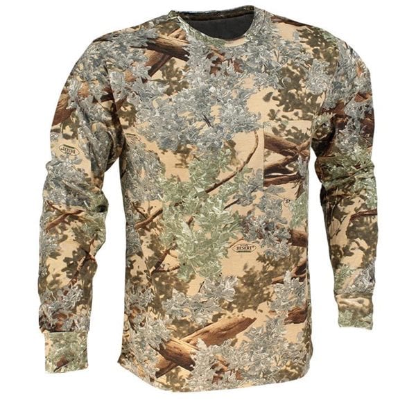 King's Camo Desert Shadow Cotton Long Sleeve Hunting Tee - Free ...