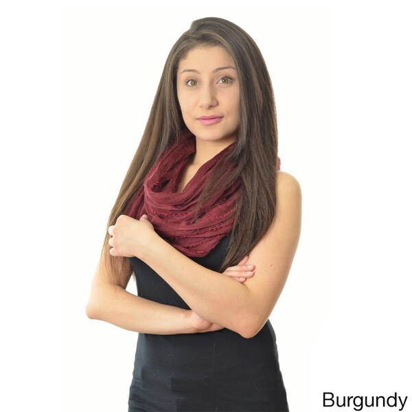 Crinkly Infinity Scarf