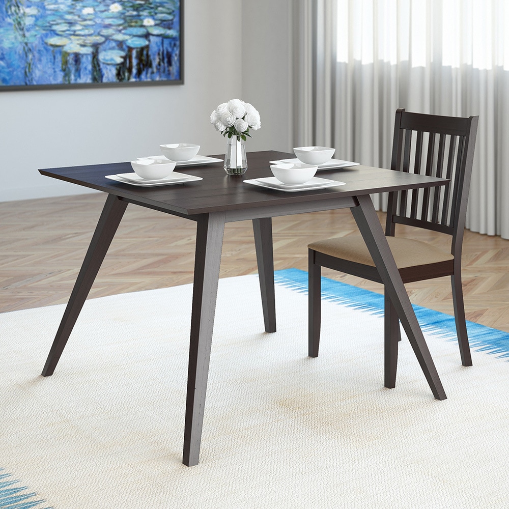 Corliving Atwood 42 inch Wide Cappuccino Stained Dining Table