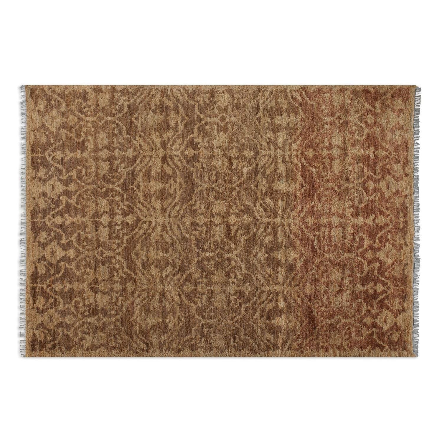 Hand knotted Vallata Hemp Area Rug (8 X 10)