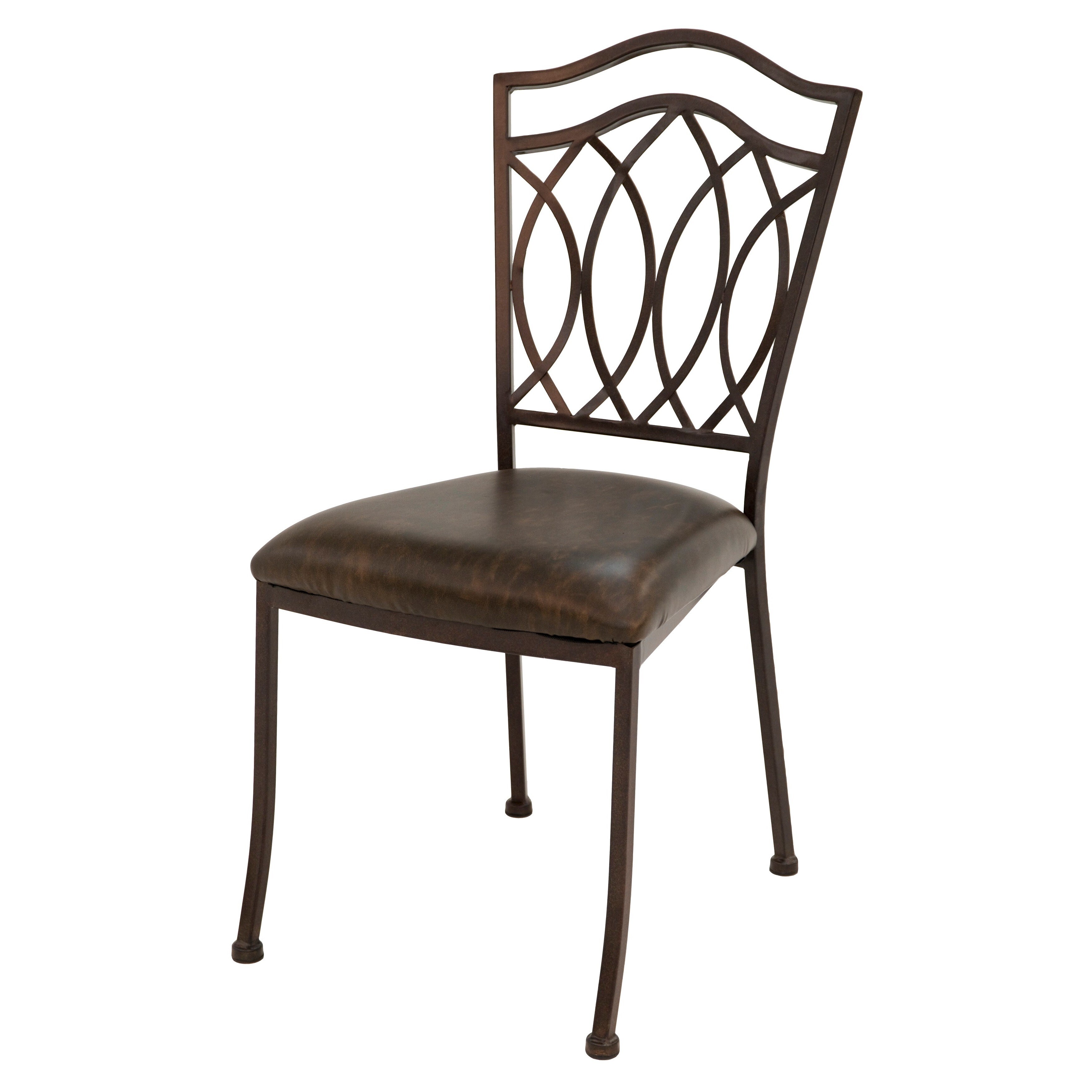 Westport Roletta Brown Upholstered Side Chair
