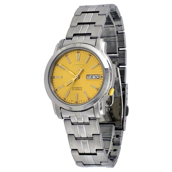 Seiko Mens SNKK13K1 Automatic Stainless Steel Watch