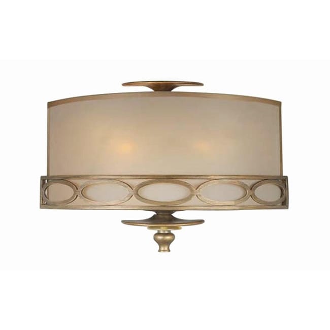 Traditional 2 light Wall Sconce In Antique Brass